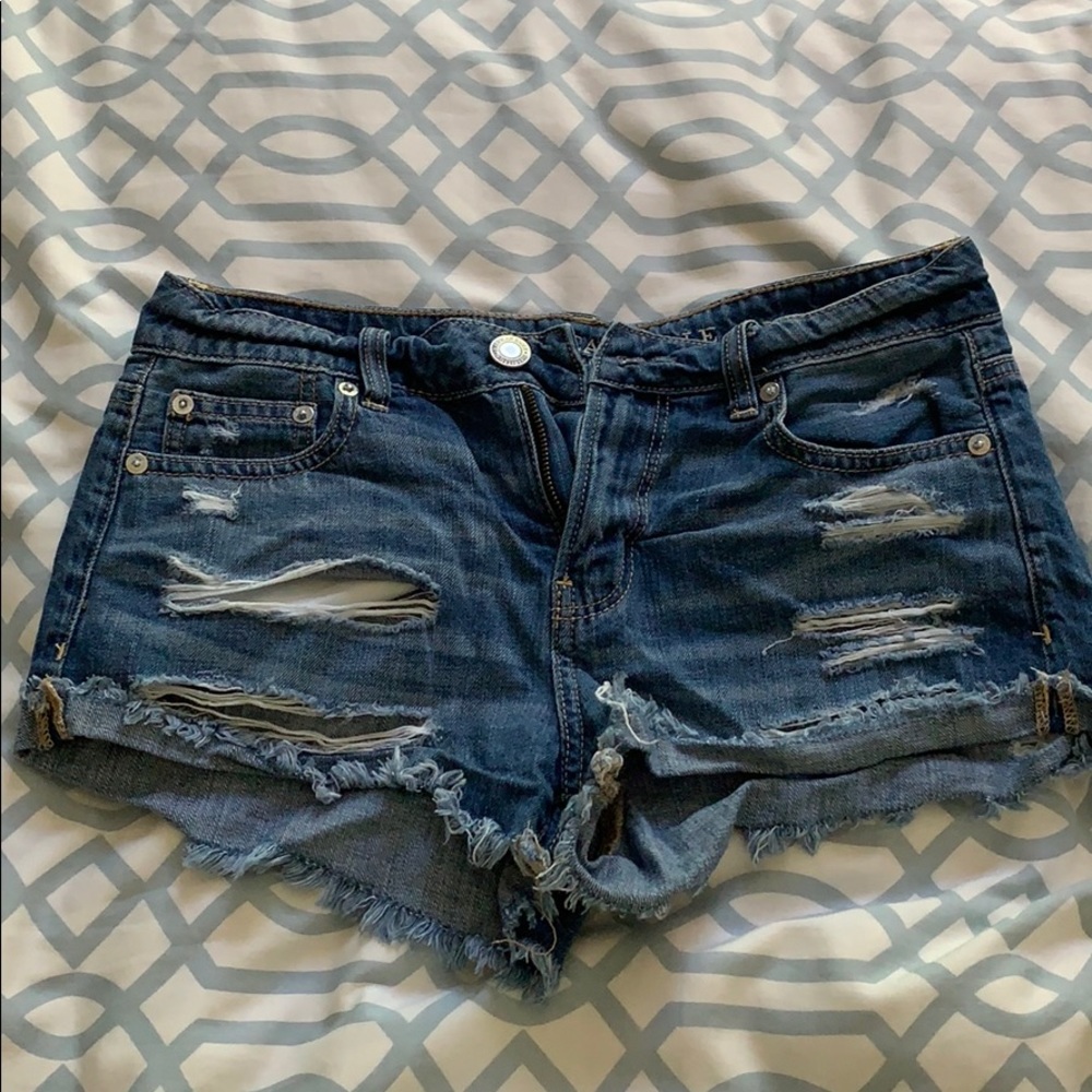 American eagle jean shorts